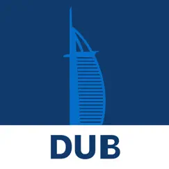 dubai travel guide and map logo, reviews