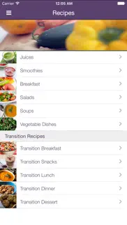 reboot with joe juice diet app iPhone Captures Décran 4