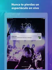 bandsintown concerts ipad capturas de pantalla 3