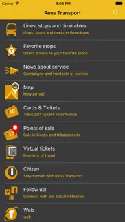 reus transport bus online iphone capturas de pantalla 1