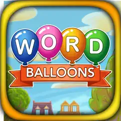 word balloons word search game logo, reviews