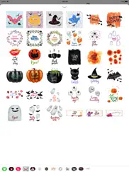 halloween glittering quotes ipad images 1