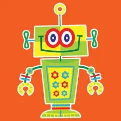funny robot stickers logo, reviews