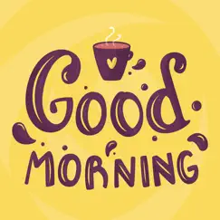 good morning typography logo, reviews