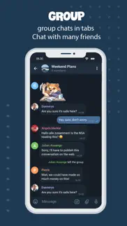 tele messenger chat secure айфон картинки 2
