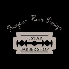5 star barbershop logo, reviews