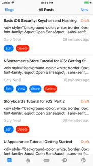 app for blogger iphone images 1
