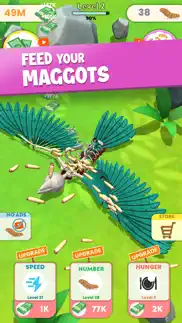 idle maggots - simulator game iphone resimleri 1