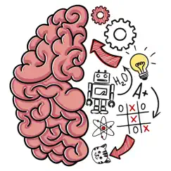 brain test: tricky puzzles logo, reviews