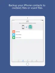 contacts sync, backup & clean ipad images 2