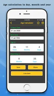 age calculator and manager iphone images 2