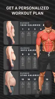 workout planner muscle booster iphone images 2