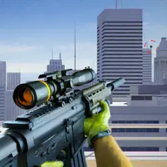 sniper games: fps gun shooting logo, reviews