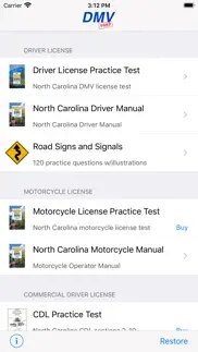north carolina dmv test prep iphone images 1
