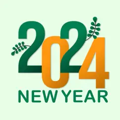 new year 2024 stickers logo, reviews
