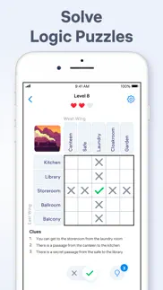logic puzzles - clue game iphone images 2