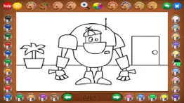 coloring robots iphone images 3
