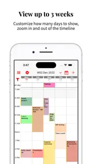 week calendar pro iPhone Captures Décran 1