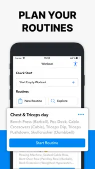 Hevy - Workout Tracker Gym Log iphone bilder 3