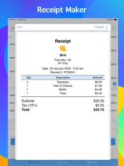 e-receipt maker ipad images 1