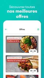 deliveroo: food delivery app iPhone Captures Décran 3