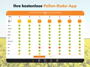 ratiopharm pollen-radar ipad bildschirmfoto 2