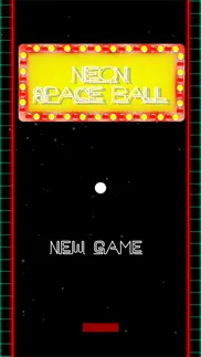 neon space ball - classic pong iphone images 1