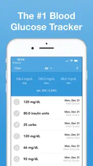glucose blood sugar tracker iphone images 1