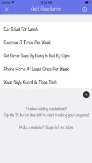 new years resolutions tracker iphone images 3