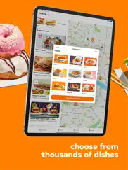 just eat - livraison de plats iPad Captures Décran 3