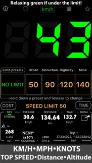 speedometer 55 start. gps box. iphone resimleri 1