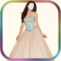 prom long dress photo montage logo, reviews