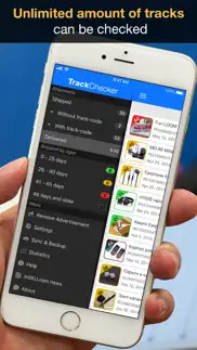trackchecker - package tracker iPhone Captures Décran 1