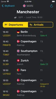 live flights iPhone Captures Décran 2
