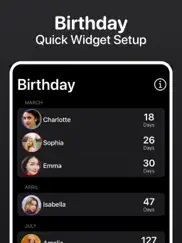 birthday countdown - reminder ipad images 2