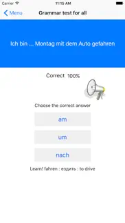 german exercises, test grammar iphone images 2