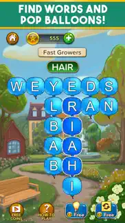 word balloons word search game iphone images 2