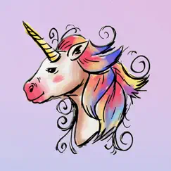 colourful unicorn stickers logo, reviews
