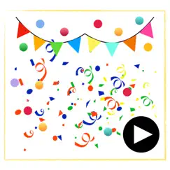 confetti celebrations stickers logo, reviews