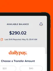dailypay on-demand pay ipad images 2