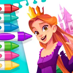 paint princess - coloring book logo, reviews