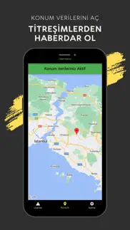 deprem uyarı sistemi anlık iphone resimleri 3