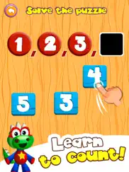 dino tim: basic counting games ipad images 1