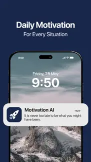 motivation ai ambition quotes iphone capturas de pantalla 1