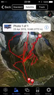 ski tracks lite iphone resimleri 2
