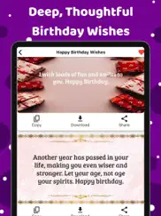 birthday wishes, text messages ipad images 2