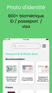 id photo-passport photo maker iPhone Captures Décran 1
