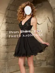 prom short dress photo montage ipad images 2