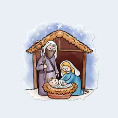 cozy nativity scene stickers logo, reviews