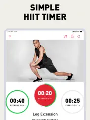 hiit • workouts & timer ipad images 1